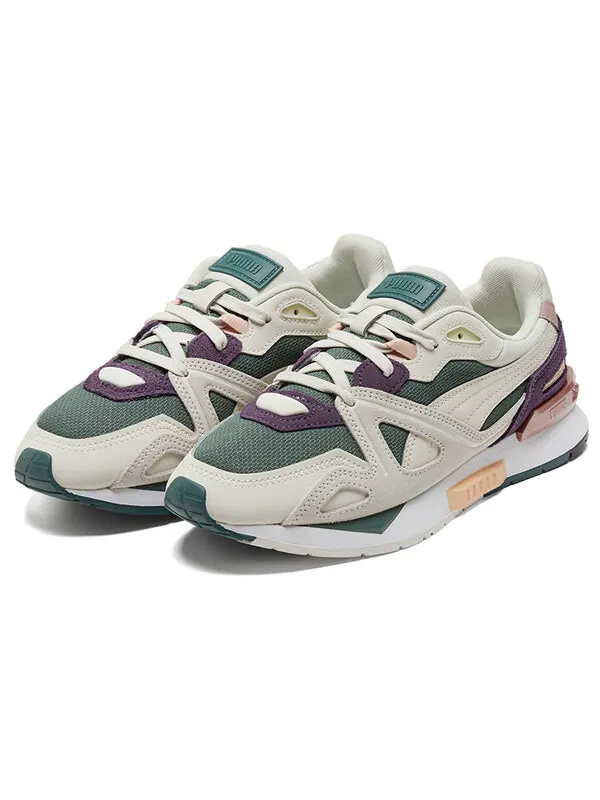 Кроссовки mirage mox suede 'ivory glow silver pine' Puma — изображение 3 из 4, серый/зеленый