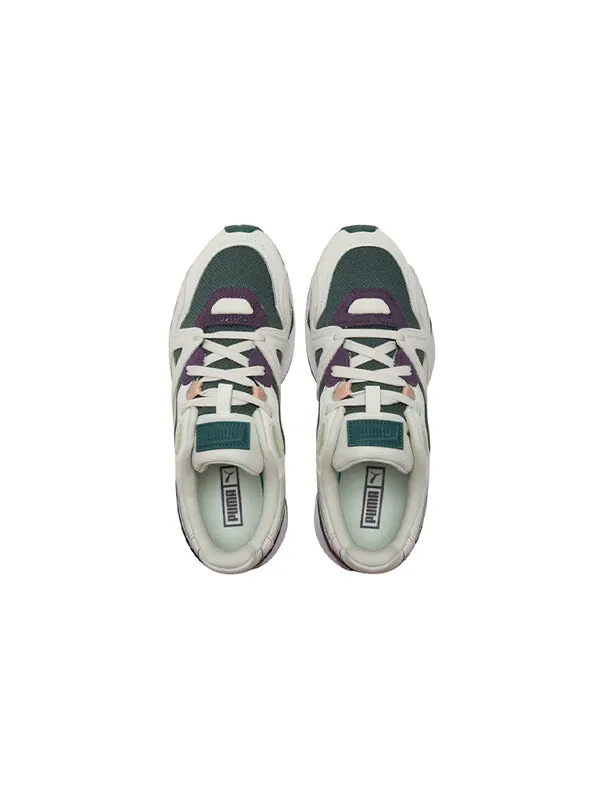 Кроссовки mirage mox suede 'ivory glow silver pine' Puma — изображение 4 из 4, серый/зеленый