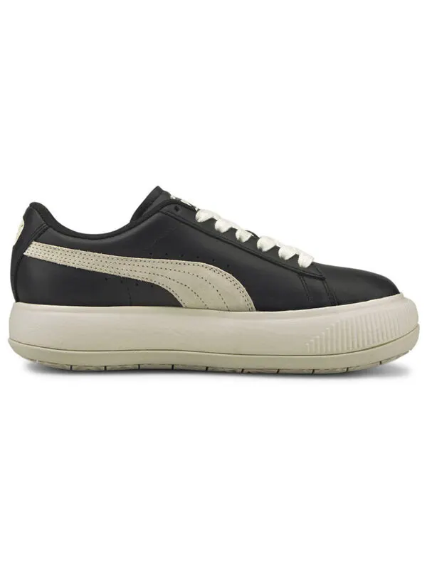 Кроссовки suede mayu blackcasual sneakers white Puma — изображение 2 из 4, черный