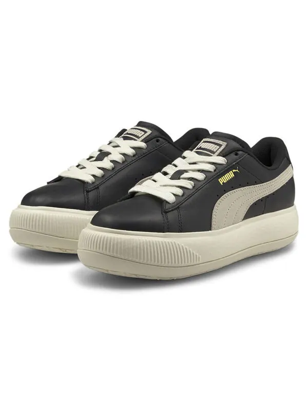 Кроссовки suede mayu blackcasual sneakers white Puma — изображение 3 из 4, черный