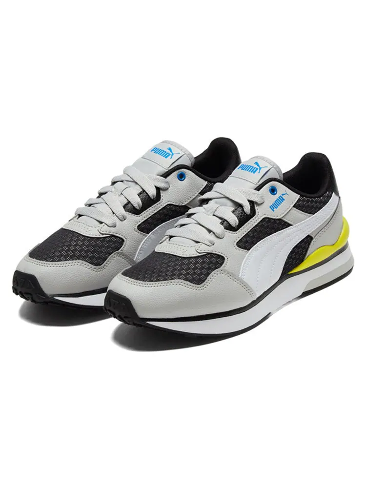 Спортивные кроссовки PUMA Unisex R78 Futr Cyber Running Shoes Grey — изображение 3 из 4, серый