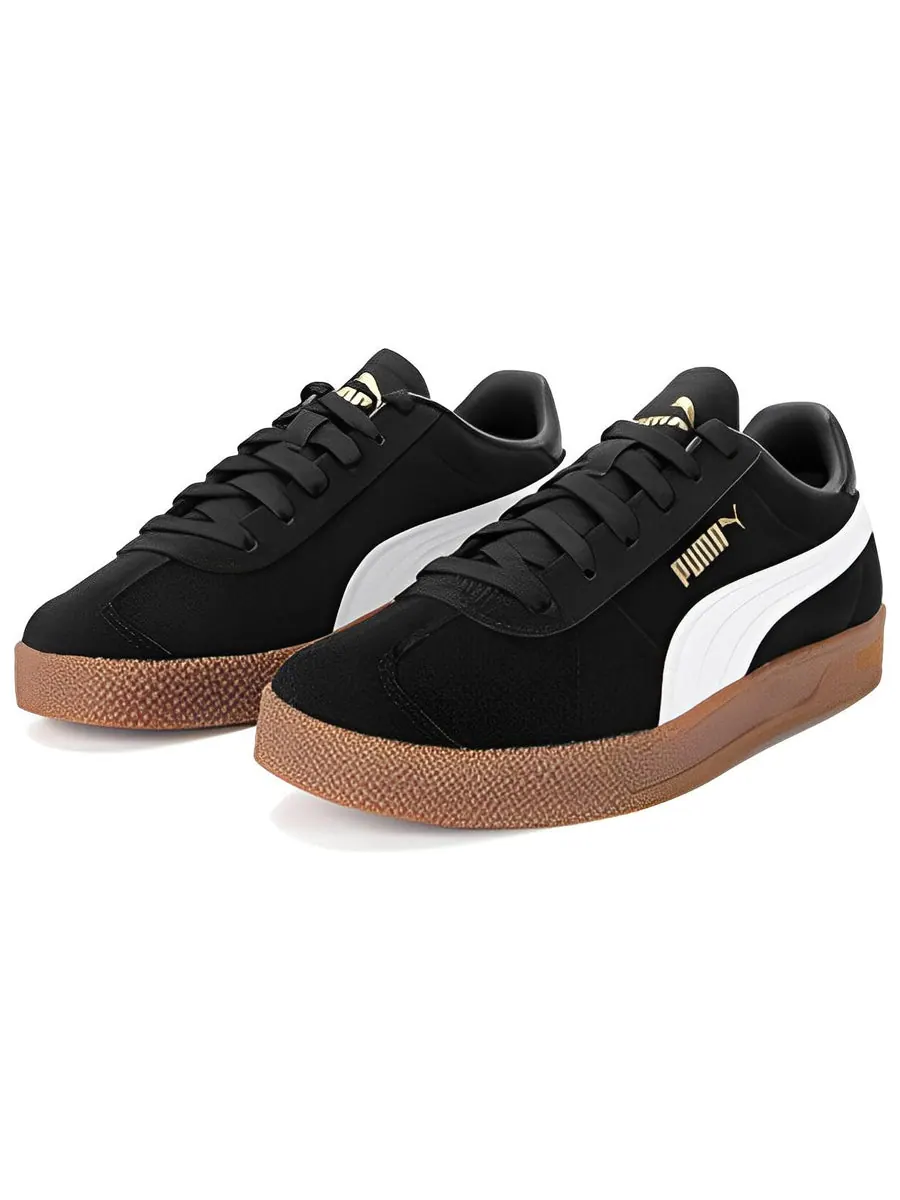 Кеды PUMA Club 'Black rubber' — изображение 3 из 6, черный
