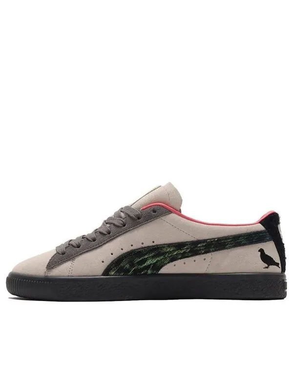 Кроссовки atmos x jeff staple x suede 'pigeon and crow' Puma — изображение 1 из 4, коричневый/розовый