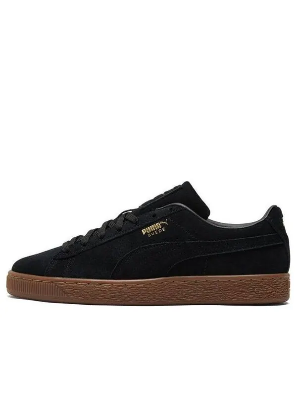 Кроссовки suede 'black gum' Puma — изображение 1 из 4, черный