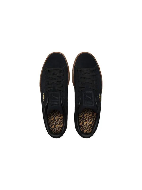 Кроссовки suede 'black gum' Puma — изображение 3 из 4, черный