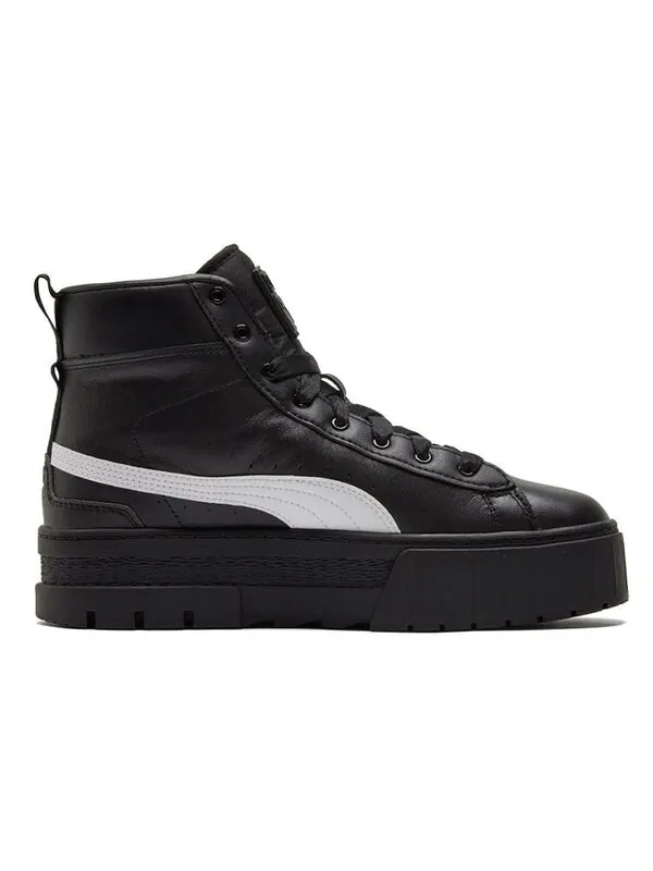 Кроссовки mayze mid 'black white' Puma — изображение 2 из 4, черный