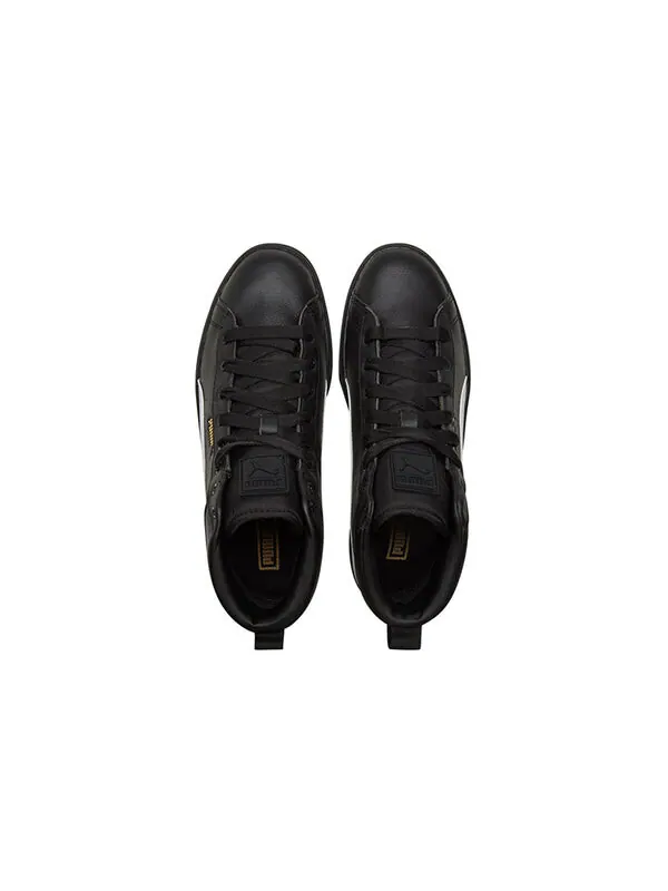 Кроссовки mayze mid 'black white' Puma — изображение 3 из 4, черный