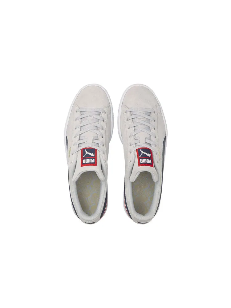 Кеды PUMA Suede 'Triplex - Grey Violet New Navy' — изображение 3 из 5, серый