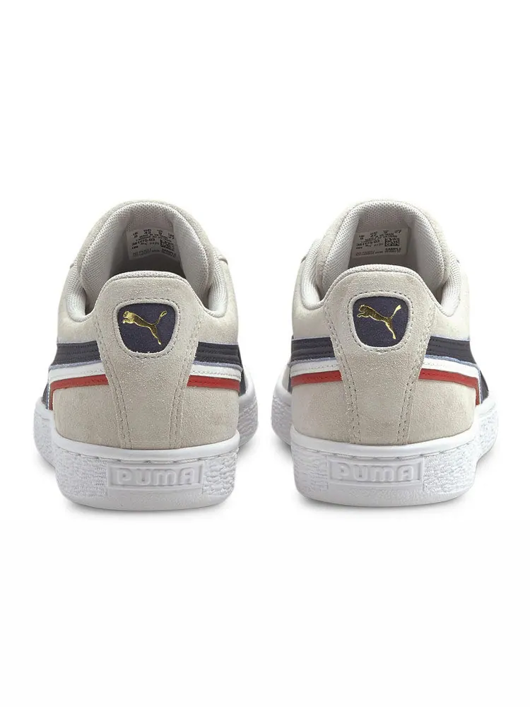 Кеды PUMA Suede 'Triplex - Grey Violet New Navy' — изображение 4 из 5, серый