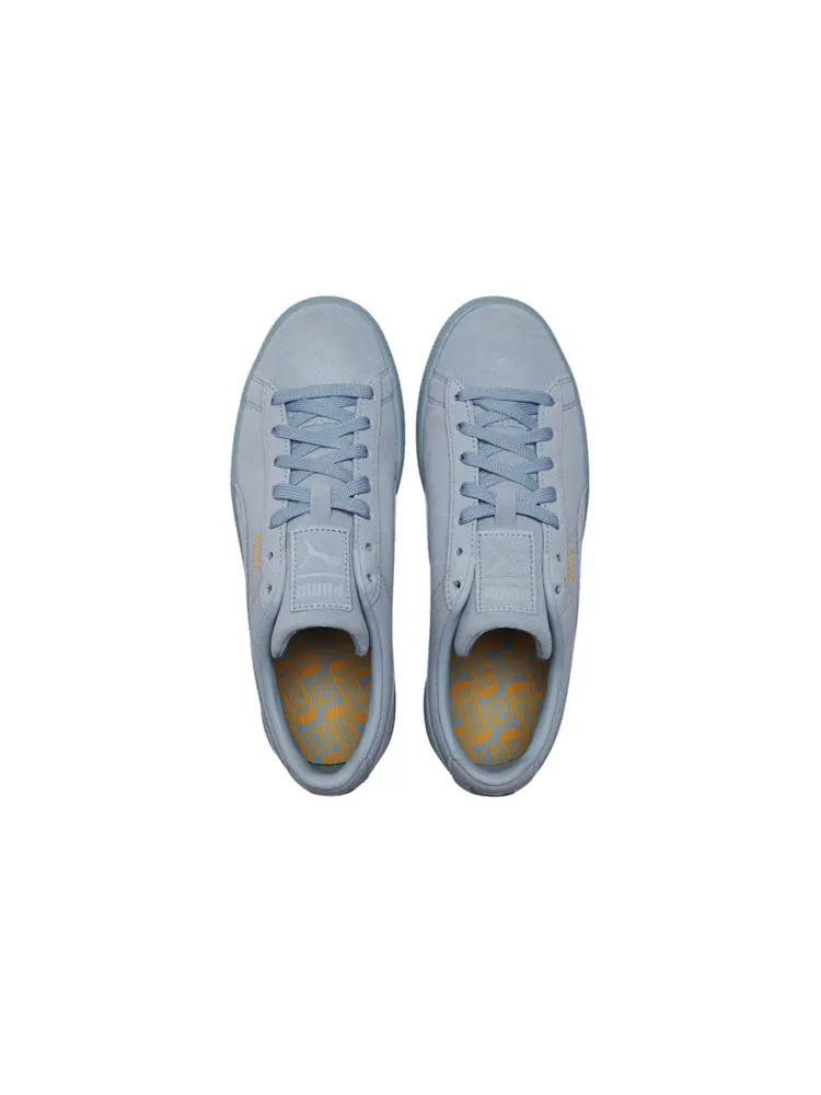 Кеды PUMA Suede Mono 21 'Blue Fog' — изображение 4 из 6, синий