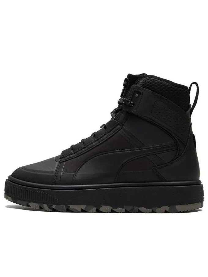 Кеды PUMA Suede Mid AD4PT 'Black Dark Shadow' — изображение 1 из 6, черный