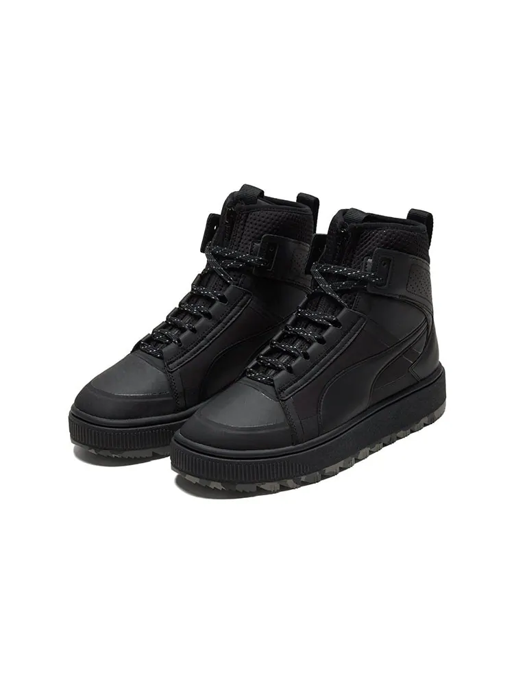 Кеды PUMA Suede Mid AD4PT 'Black Dark Shadow' — изображение 3 из 6, черный