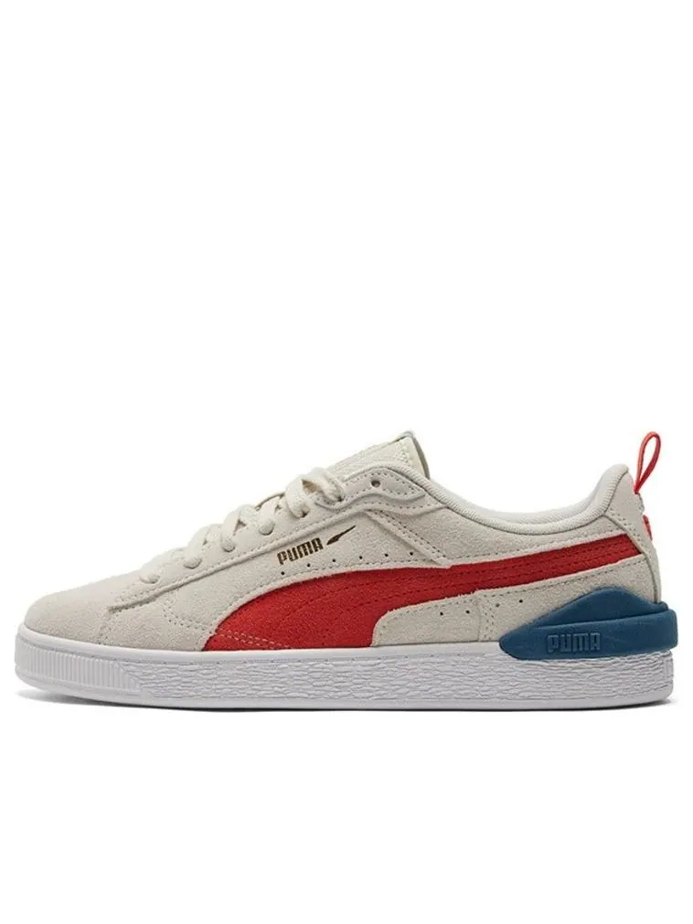 Кеды PUMA Suede Bloc 'Pristine Cherry Tomato' — изображение 1 из 5, красный