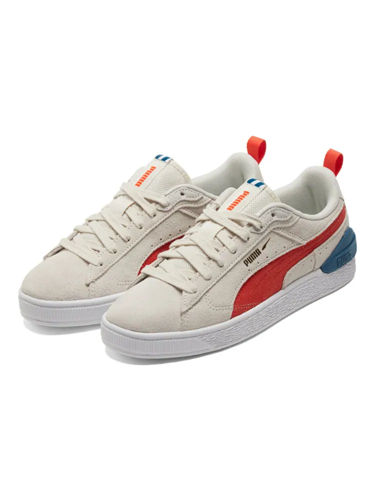 Кеды PUMA Suede Bloc 'Pristine Cherry Tomato' — изображение 3 из 5, красный