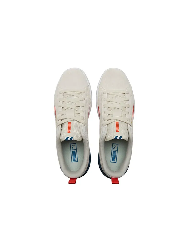 Кеды PUMA Suede Bloc 'Pristine Cherry Tomato' — изображение 4 из 5, красный