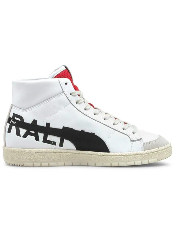 Кроссовки ralph sampson 70 mid draft 'white black red' Puma — изображение 2 из 4, белый/черный/красный