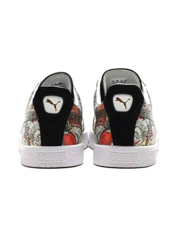Кроссовки three tides tattoo x atmos x suede 'black white' Puma — изображение 4 из 4, черный/белый