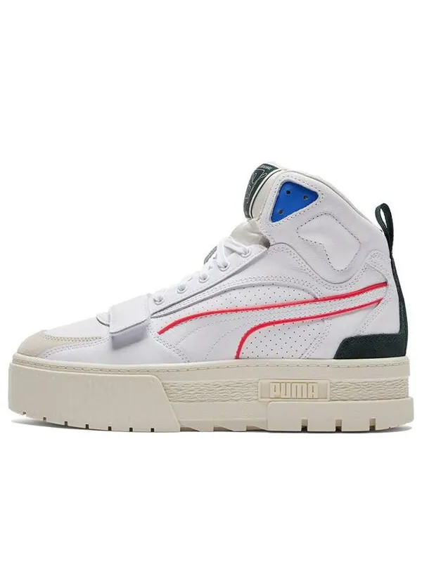 Кроссовки mayze mid 'white' Puma — изображение 1 из 4, белый