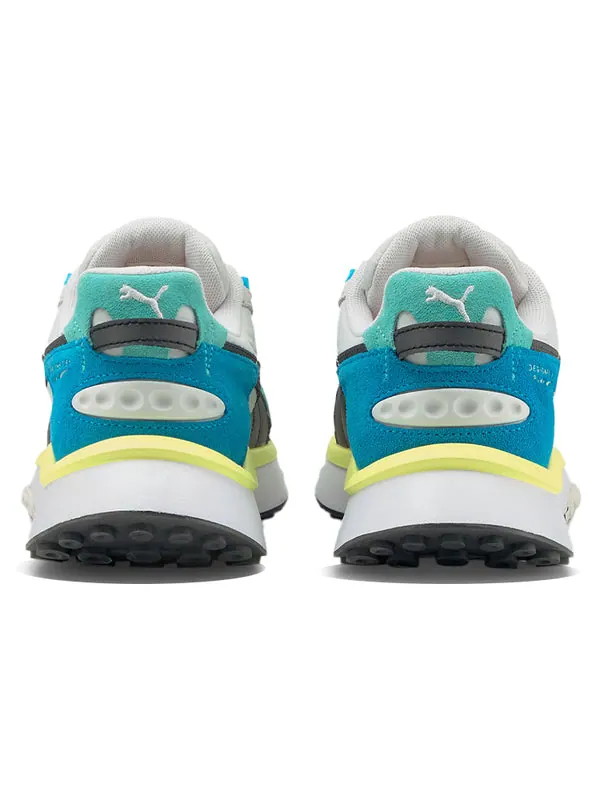 Кроссовки wild rider 'rollin' - elektro aqua' Puma — изображение 4 из 4, белый/синий/серый