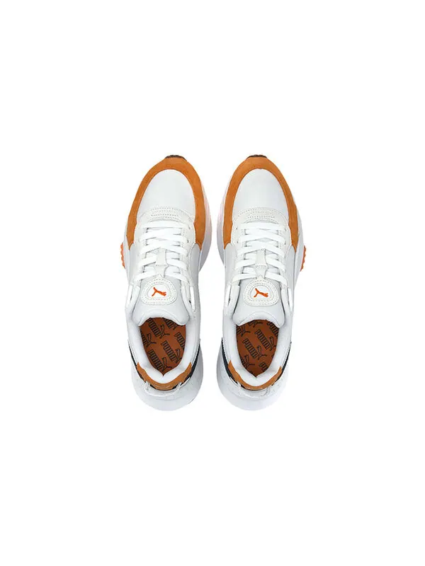 Кроссовки wild rider rollin 'white vibrant orange' Puma — изображение 3 из 4, оранжевый/белый