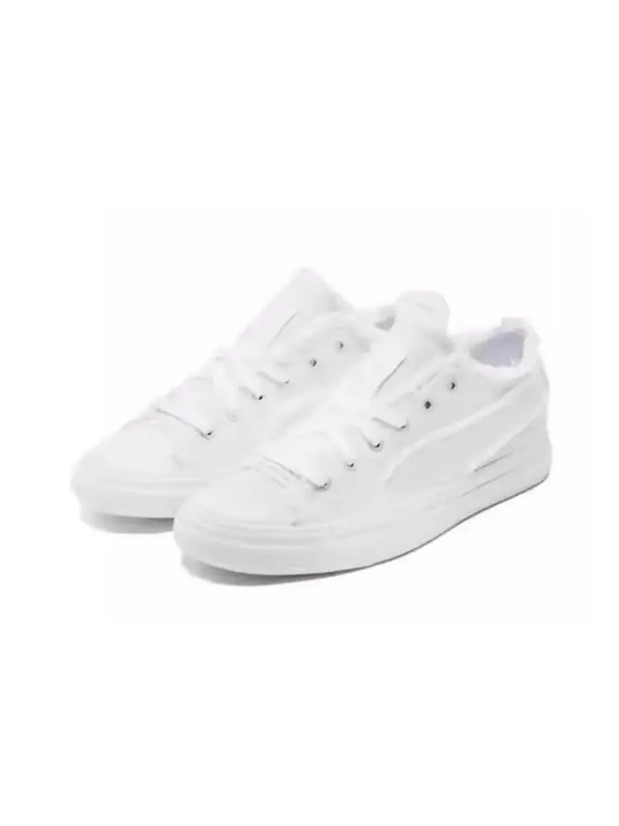 Кеды PUMA Capri 'Raw Cut - Triple White' — изображение 3 из 5, белый