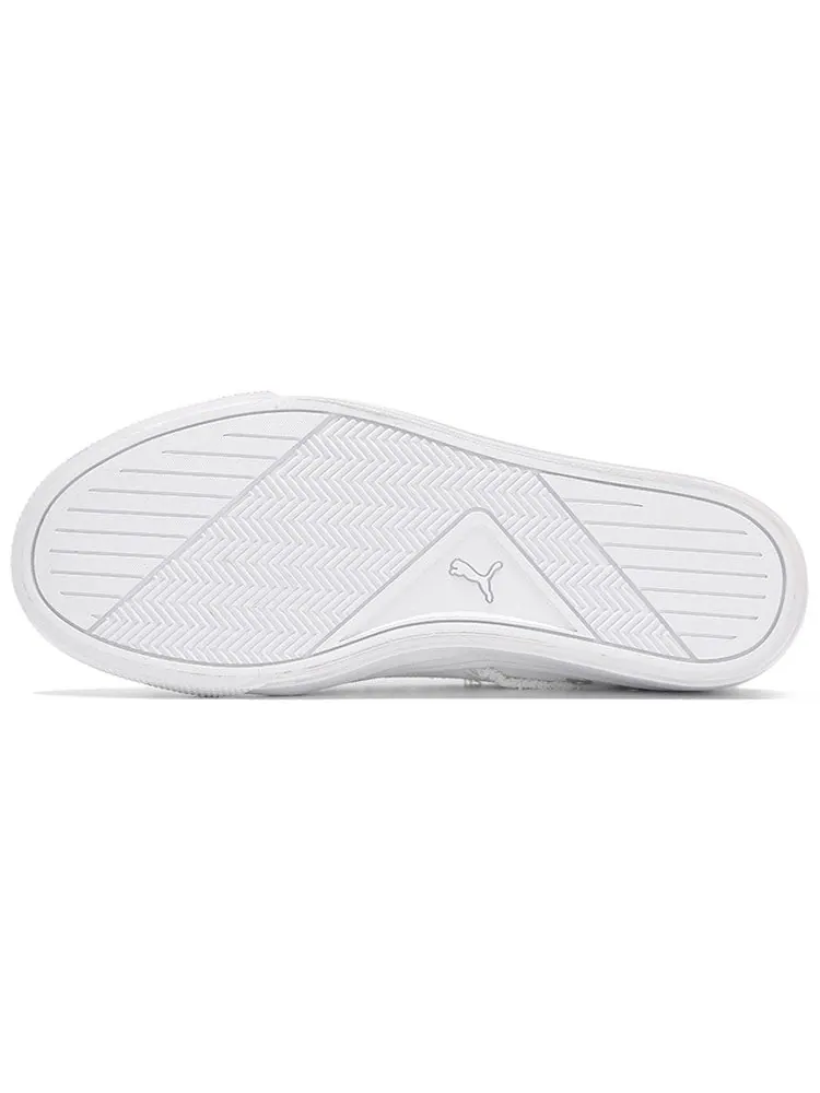 Кеды PUMA Capri 'Raw Cut - Triple White' — изображение 5 из 5, белый