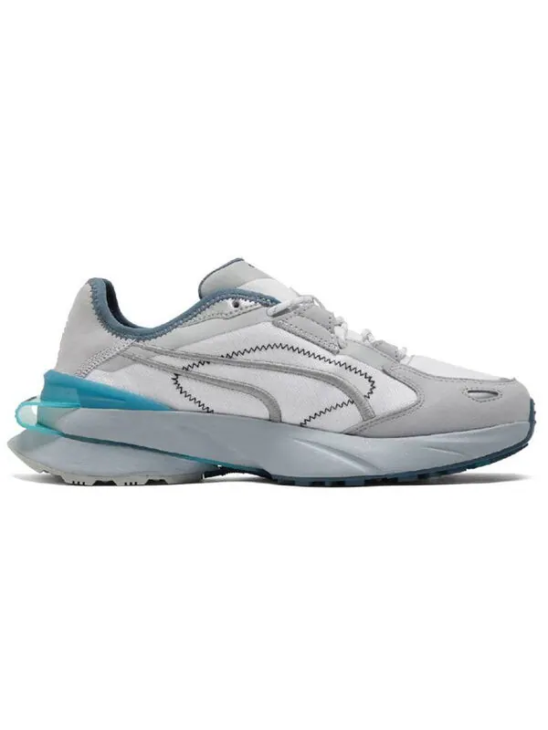 Кроссовки pwrframe op-1 gtx 'white high rise' Puma — изображение 2 из 4, белый/серый/синий