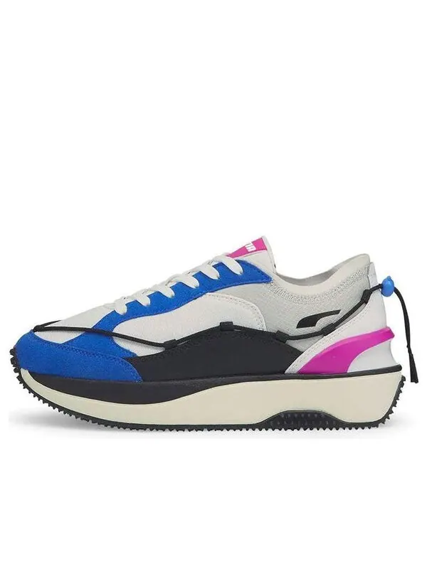 Кроссовки cruise rider lace 'white bluemazing' Puma — изображение 1 из 4, серый/синий/черный