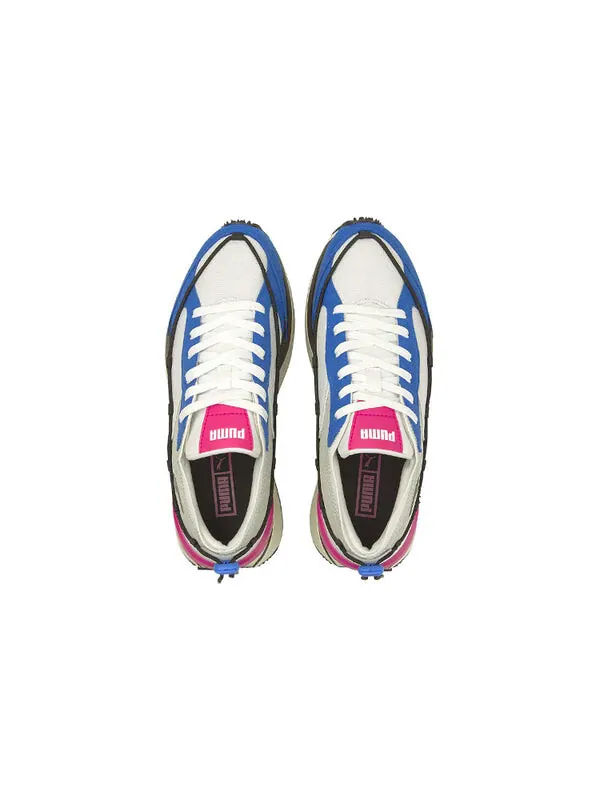 Кроссовки cruise rider lace 'white bluemazing' Puma — изображение 3 из 4, серый/синий/черный