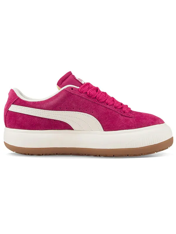 Кроссовки suede mayu up 'wine red creamwhite' Puma — изображение 2 из 4, винный красный
