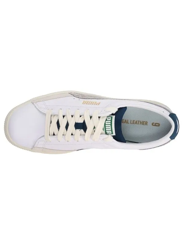 Кроссовки basket vintage 'snakeskin' Puma — изображение 4 из 4, белый/синий