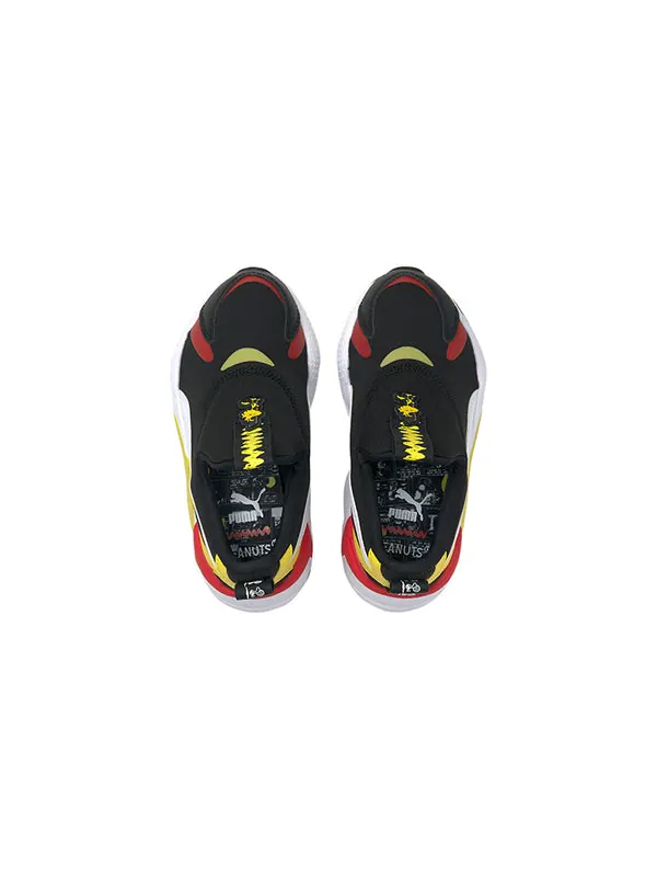 Кроссовки rs-x x peanuts 'black yellow red' Puma — изображение 3 из 4, черный/желтый/красный