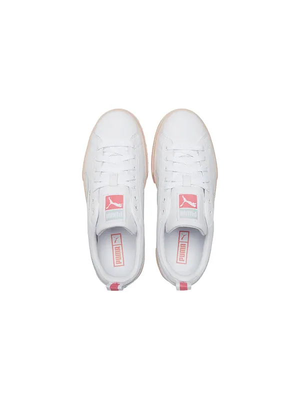 Кроссовки mayze pop 'white pink' Puma — изображение 4 из 4, белый/розовый