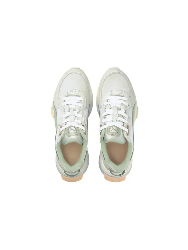 Кроссовки wild rider prm white grey green Puma — изображение 3 из 4, белый/серый/зеленый