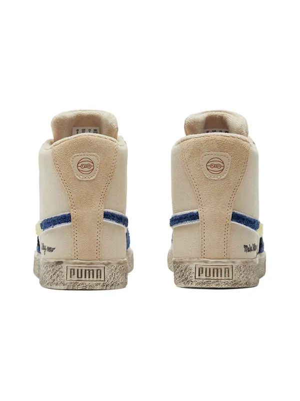 Кроссовки black fives x clyde mid Puma — изображение 4 из 4, коричневый