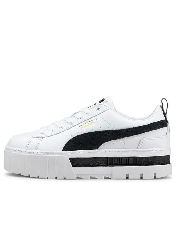 Кроссовки mayze 'white black' Puma — изображение 1 из 4, белый/черный