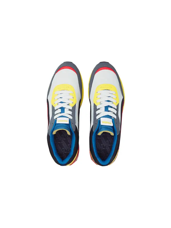 Кроссовки city rider 'multi' Puma — изображение 3 из 4, серый/синий/желтый