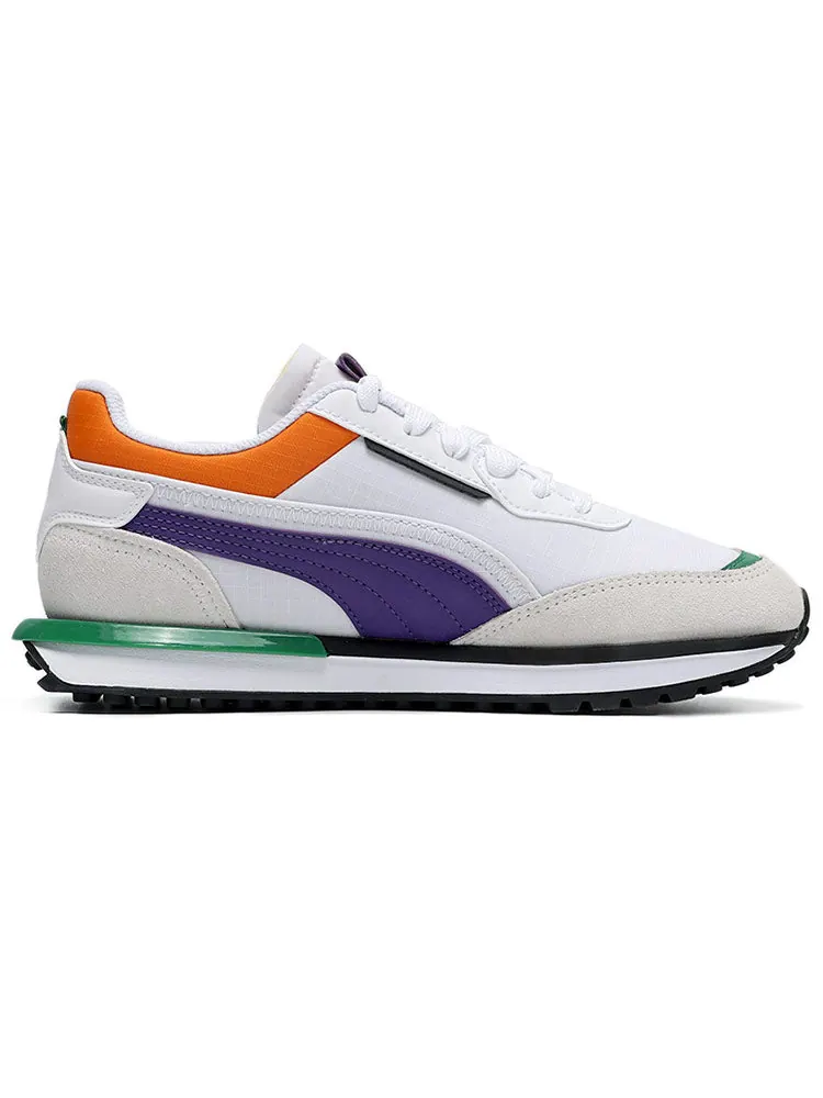 Беговые кроссовки PUMA City Rider 'Electric - Vaporous Grey Multi' — изображение 2 из 4, серый
