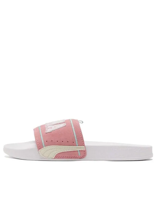 Тапочки leadcat ftr sandals white/pink Puma — изображение 1 из 4, белый/розовый