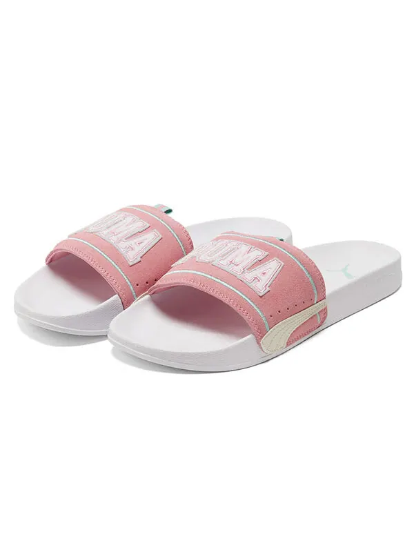 Тапочки leadcat ftr sandals white/pink Puma — изображение 3 из 4, белый/розовый