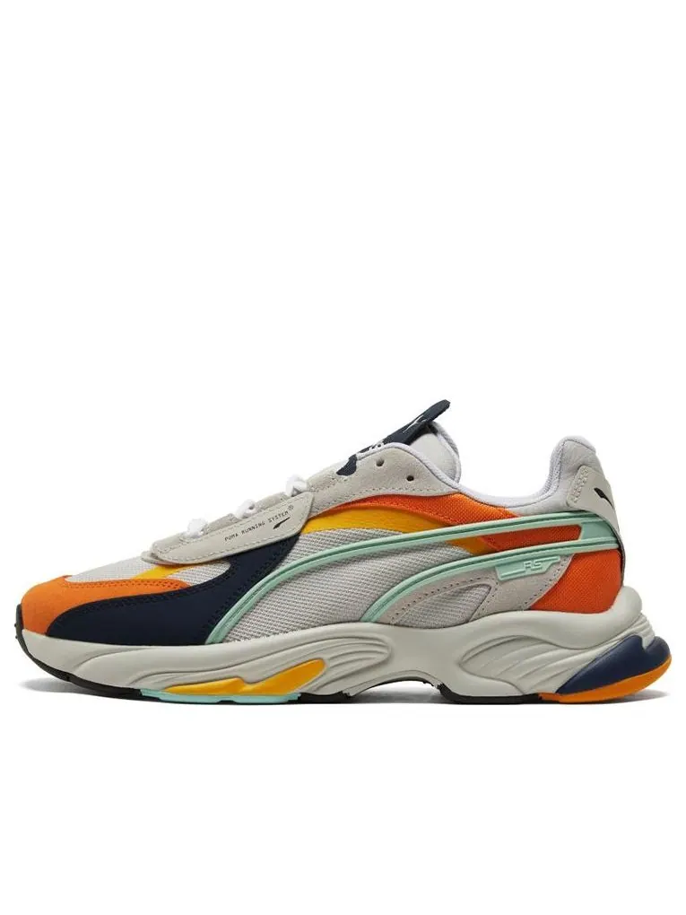Спортивные кроссовки PUMA Unisex Rs-connect Dust Sneakers Orange 'Gray' — изображение 1 из 6, оранжевый