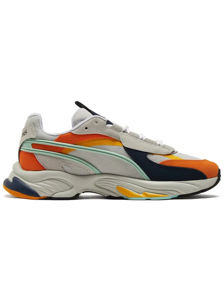 Спортивные кроссовки PUMA Unisex Rs-connect Dust Sneakers Orange 'Gray' — изображение 2 из 6, оранжевый