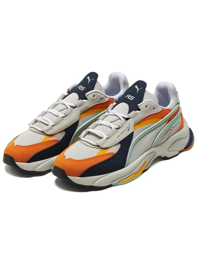 Спортивные кроссовки PUMA Unisex Rs-connect Dust Sneakers Orange 'Gray' — изображение 3 из 6, оранжевый