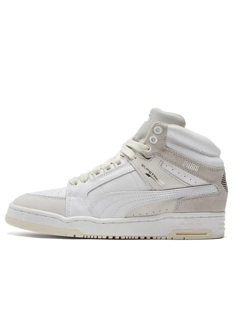 Кеды PUMA Slipstream Mid Luxe 'White Grey Violet' — изображение 1 из 5, белый