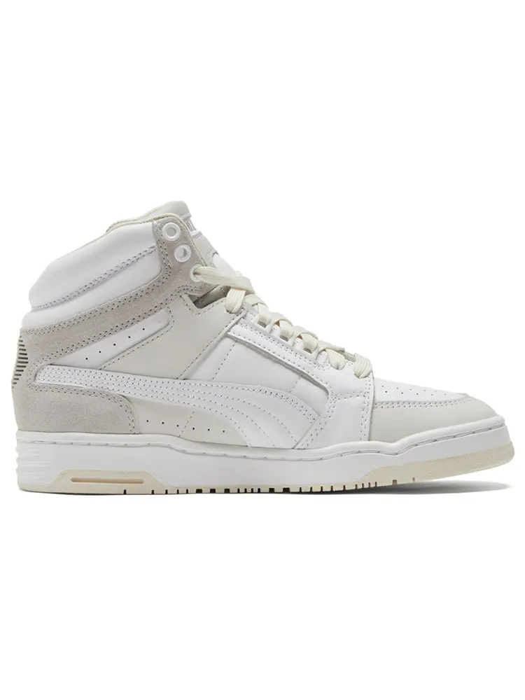 Кеды PUMA Slipstream Mid Luxe 'White Grey Violet' — изображение 2 из 5, белый