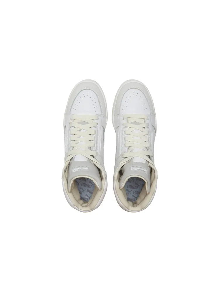 Кеды PUMA Slipstream Mid Luxe 'White Grey Violet' — изображение 3 из 5, белый