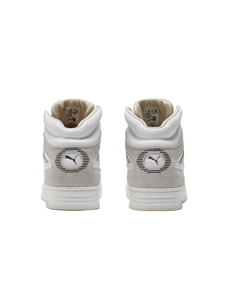 Кеды PUMA Slipstream Mid Luxe 'White Grey Violet' — изображение 4 из 5, белый