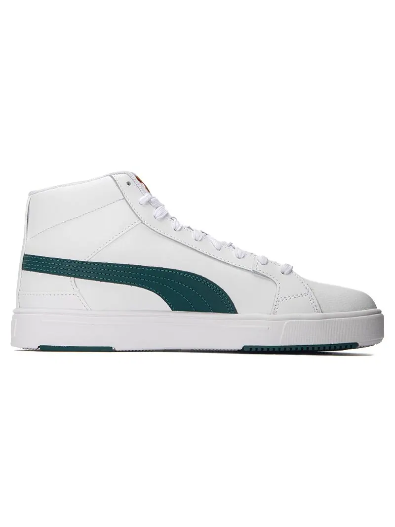 Кеды PUMA Serve Pro Lite Mid 'White Gold Green' — изображение 2 из 5, белый