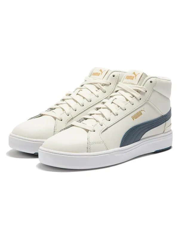Кроссовки serve pro lite mid 'white green' Puma — изображение 3 из 4, белый/зеленый