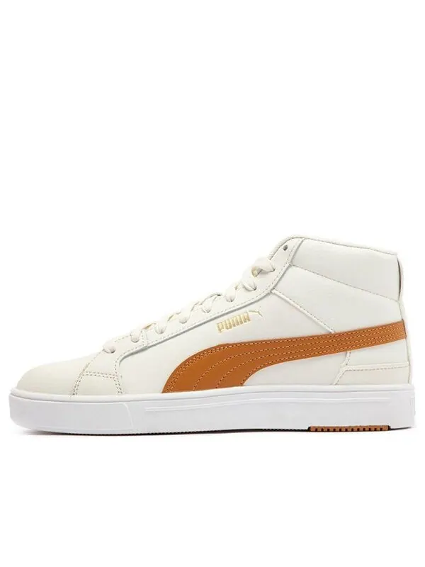 Кроссовки serve pro lite mid 'white yellow' Puma — изображение 1 из 4, белый/желтый